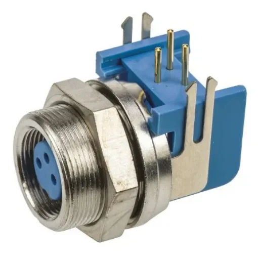 TE Connectivity Circular Connector, 3 Contacts, Panel Mount, Subminiature Connector, Socket, Female, IP65, TRIAD 01 - 5-1437719-4 product image