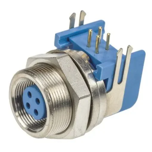 TE Connectivity Circular Connector, 4 Contacts, Panel Mount, Subminiature Connector, Socket, Female, IP65, TRIAD 01 - 5-1437719-7 product image