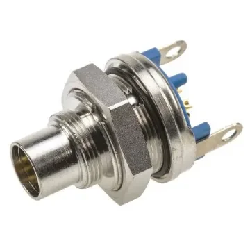 TE Connectivity Circular Connector, 4 Contacts, Panel Mount, Subminiature Connector, Plug, Male, IP65, TRIAD 01 Series - 8-1437719-4 product image
