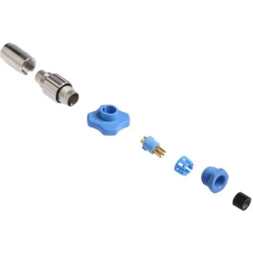 TE Connectivity Circular Connector, 5 Contacts, Cable Mount, Subminiature Connector, Plug, Male, IP65, TRIAD 01 Series - 2-1437719-1 product image