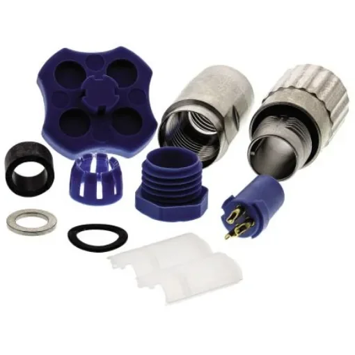 TE Connectivity Circular Connector, 3 Contacts, Cable Mount, Subminiature Connector, Socket, Female, IP65, TRIAD 01 - 3-1437719-0 product image