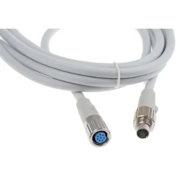 TE Connectivity Straight Female 8 way M9 to Straight Male 8 way M9 Sensor Actuator Cable, 3m - 3-1437720-8 product image