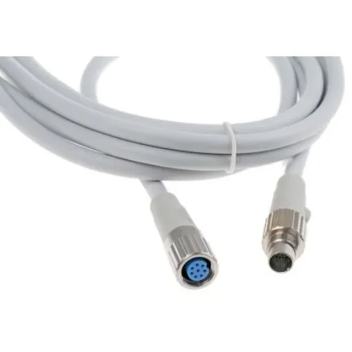 TE Connectivity Straight Female 8 way M9 to Straight Male 8 way M9 Sensor Actuator Cable, 3m - 3-1437720-8 product image