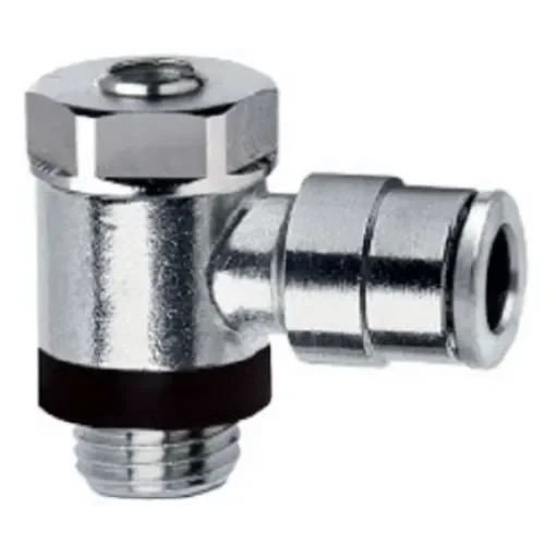 Norgren PNEUFIT 10 Series Straight Threaded Adaptor, G 1/2 Male to Push In 12 mm, Threaded Connection Style - 10K511248 product image