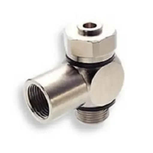 Norgren PNEUFIT 10 Series Straight Threaded Adaptor, G 1/4 Male to G 1/4 Female, Threaded Connection Style, 16K51 - 16K512828 product image