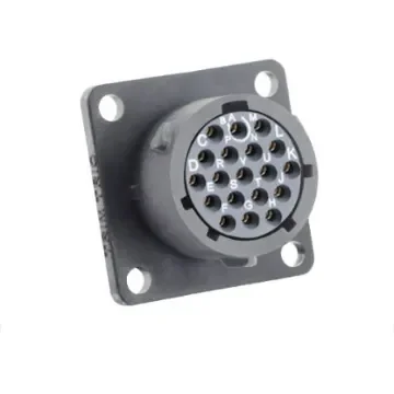Souriau Sunbank by Eaton Circular Connector, 19 Contacts, Cable Mount, Socket - UTSX014D19S product image