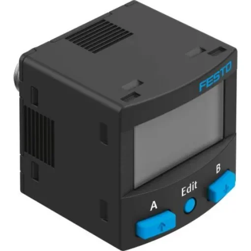 Festo Pressure Sensor, 24V, IP40 10bar - SPAN-B-B11R-G18M-PN-L1+2.5S product image