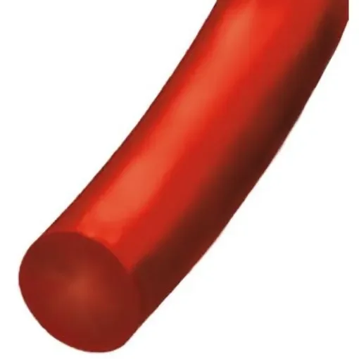 RS PRO 30m 4mm diameter Red Round Polyurethane Belt for use with 40mm minimum pulley diameter - 2596496 product image