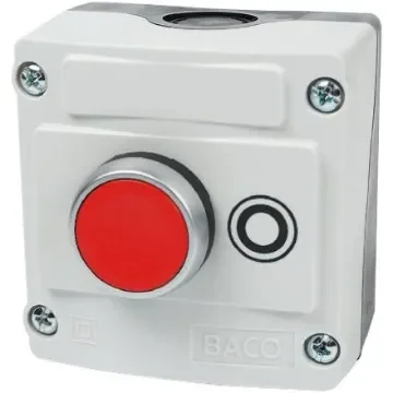 BACO Enclosed Push Button - SPST, IP66 - LBX10610 product image