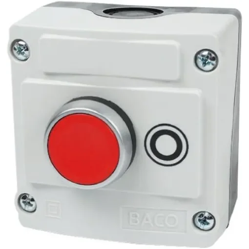 BACO Enclosed Push Button - SPST, IP66 - LBX10610 product image