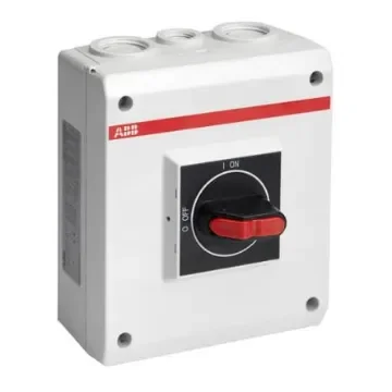 ABB 4 Pole Isolator Switch - 32A Maximum Current - 1SCA111455R1001 product image