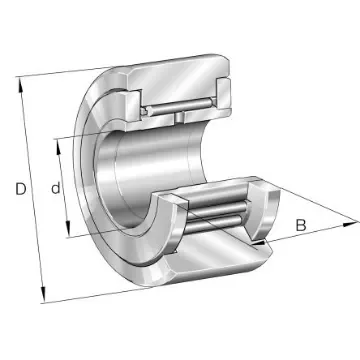 Yoke Type Track Roller Track Roller NATR8, 8mm ID, 24mm OD product image