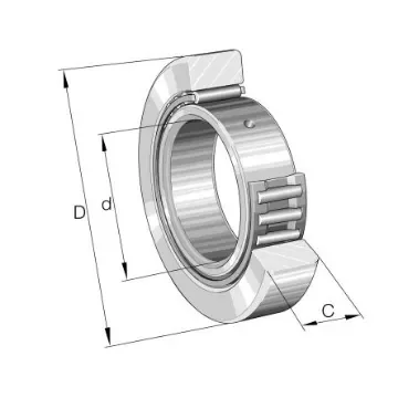 Concentric Track Roller STO15, 15mm ID, 35mm OD product image