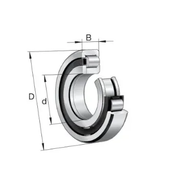 FAG NUP2206-E-XL-TVP2 30mm I.D Cylindrical Roller Bearing, 62mm O.D product image