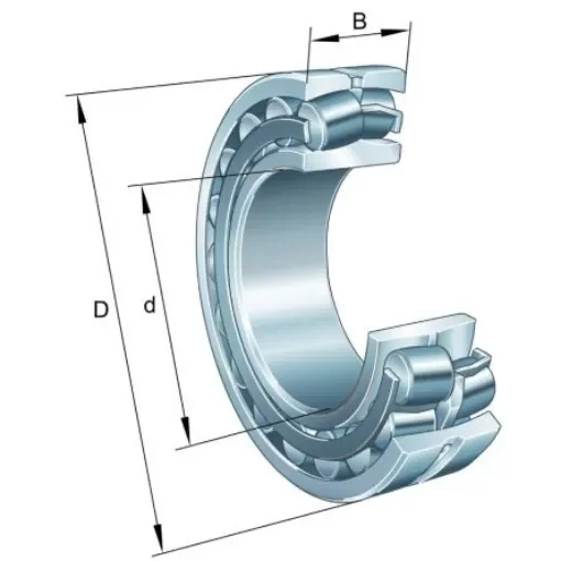 FAG 21312-E1-XL 60mm I.D Spherical Roller Bearing, 130mm O.D product image