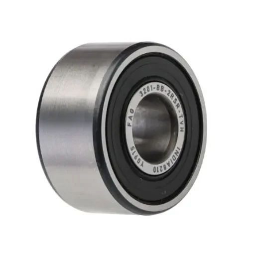 FAG 3201-BB-2RSR-TVH Double Row Angular Contact Ball Bearing- Both Sides Sealed 12mm I.D, 32mm O.D product image