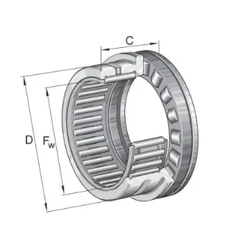 INA NKXR15-Z-XL 15mm I.D Needle Roller Bearing, 24mm O.D product image