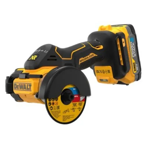 DeWALT DCS438E2T-QW 18V XR 76mm Cordless Angle Grinder product image