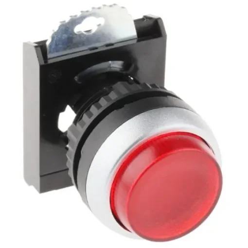 BACO Series Red Illuminated Stay Put Push Button Head, 22mm Cutout, IP66 - L21CK10 product image