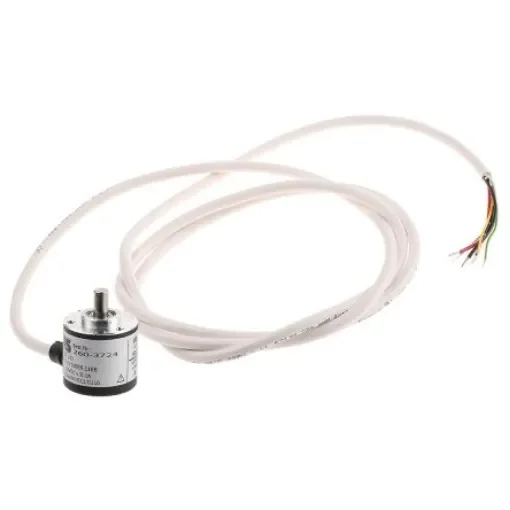Hengstler RI32 Series Incremental Incremental Encoder, 100 ppr, Push Pull Signal, Solid Type, 6mm Shaft - RI32-O/ 100ER.11KB product image