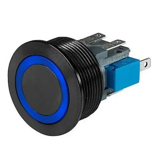 Schurter MSM illuminated Series Illuminated Push Button Switch, Momentary, Panel Mount, SPDT, RGB LED, 30V dc, IP40 - 3-137-094 product image
