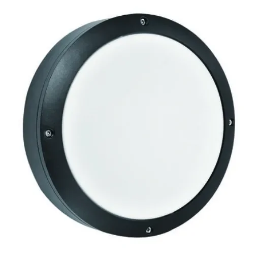 PowerLED Round LED Bulkhead Light, 18 W, 240 V ac, IP65 - ASTO-4K-FMSE product image