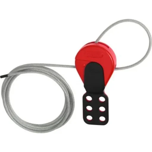 ABUS 6-Lock Plastic Ball Valve Lockout - 87152 product image