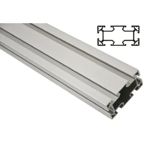 FlexLink Silver Aluminium Profile Strut, 44 x 88 mm, 11mm Groove, 3000mm Length, Series XC - XCBL 3X44X88 product image