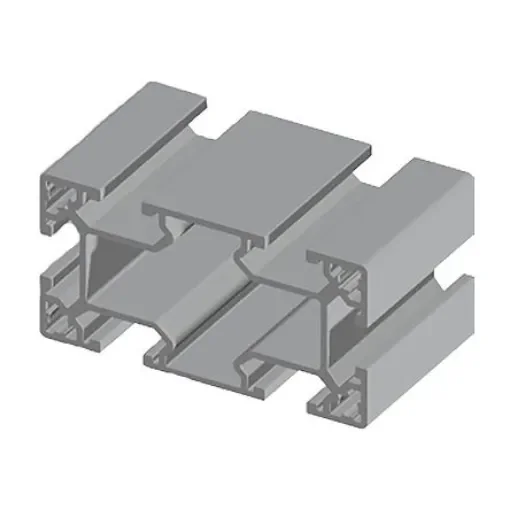 FlexLink Silver Aluminium Profile Strut, 44 x 88 mm, 11mm Groove, 1000mm Length, Series XC - XCBL 1X44X88 product image
