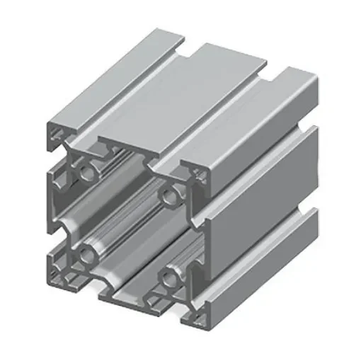 FlexLink Silver Aluminium Profile Strut, 88 x 88 mm, 11mm Groove, 2000mm Length, Series XC - XCBM 2X88 product image