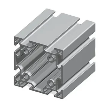 FlexLink Silver Aluminium Profile Strut, 88 x 88 mm, 11mm Groove, 1000mm Length, Series XC - XCBM 1X88 product image