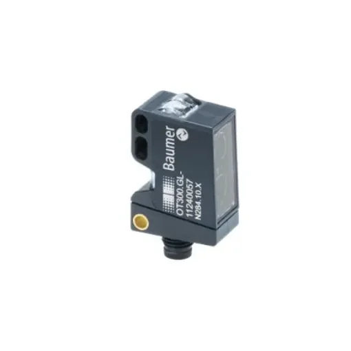 Baumer Background Suppression Photoelectric Sensor, Rectangular Sensor, 1800 mm Detection Range IO-LINK - OT300.GL-GLZZJ.72N product image