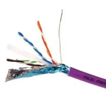 Molex Premise Networks, 500m Cat6, Purple, F/UTP, Unterminated - 181750035 product image