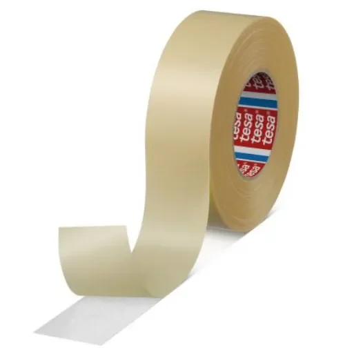 Tesa 5939 White Double Sided Cloth Tape, 235mm Thick, 5,5 N/cm, Cloth Backing, 50mm x 50m - 05939-00000-00 product image