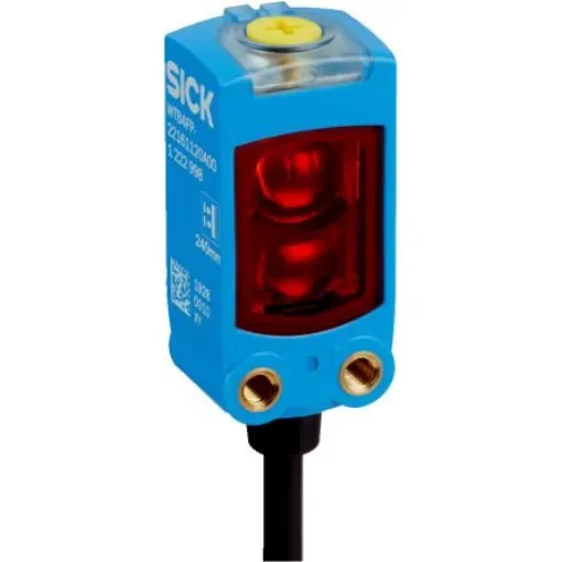 SICK Background Suppression Photoelectric Sensor, Miniature Sensor, 220 mm Detection Range IO-LINK - WTB4FP-1H161120A00 product image