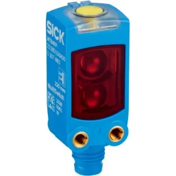 SICK Background Suppression Photoelectric Sensor, Miniature Sensor, 100 mm Detection Range IO-LINK - WTB4FP-2216D250A00 product image
