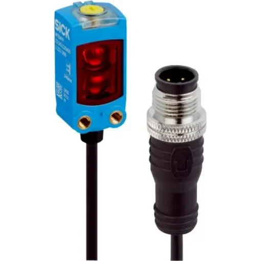 SICK Background Suppression Photoelectric Sensor, Miniature Sensor, 220 mm Detection Range IO-LINK - WTB4FP-84161120A00 product image