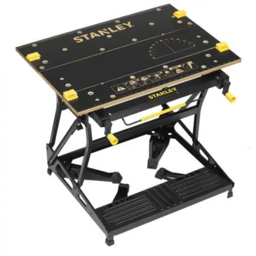 Stanley Portable Bamboo, Steel Workbench, 250kg Max Load x 37cm x 61cm - STST83800-1 product image