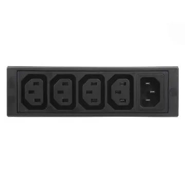 Schurter IEC C13 4 Gang Cable Trunking Power Block, 250 V ac - 4747.0000 product image