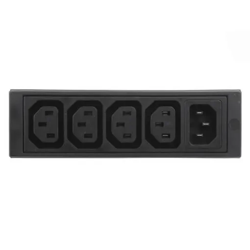 Schurter IEC C13 4 Gang Cable Trunking Power Block, 250 V ac - 4747.0000 product image