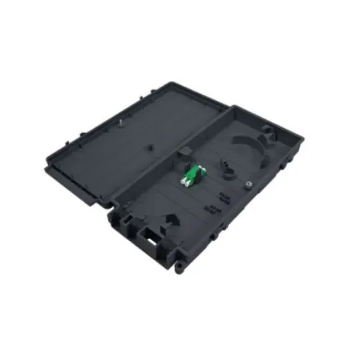 HellermannTyton Connectivity 2 Port LC Single Mode Fibre Optic Patch Panel With 1 Ports Populated - CCE-A11121AX1/BK product image