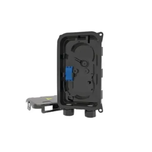 HellermannTyton Connectivity 2 Port LC Single Mode Fibre Optic Patch Panel With 1 Ports Populated - CCPA-M111LP/BK-0 product image