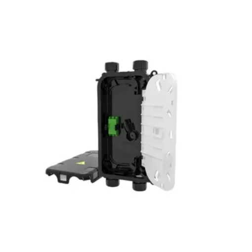 HellermannTyton Connectivity 2 Port LC Single Mode Fibre Optic Patch Panel With 1 Ports Populated - CCPXT-X1111X1AP0021X/BK product image