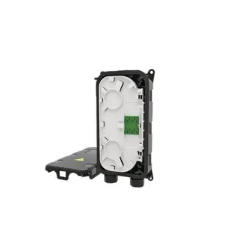 HellermannTyton Connectivity 2 Port Single Mode Fibre Optic Patch Panel With 0 Ports Populated - CCPXT-X11XXXXXXXXX1X/BK product image