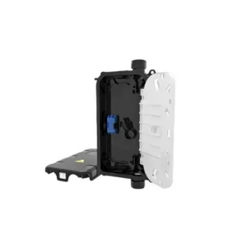 HellermannTyton Connectivity 2 Port LC Single Mode Fibre Optic Patch Panel With 1 Ports Populated - CCPXT-X1X1XX1LP0021X/BK product image