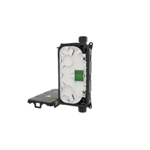 HellermannTyton Connectivity 2 Port Single Mode Fibre Optic Patch Panel With 0 Ports Populated - CCPXT-X1X1XXXXXXXX1X/BK product image