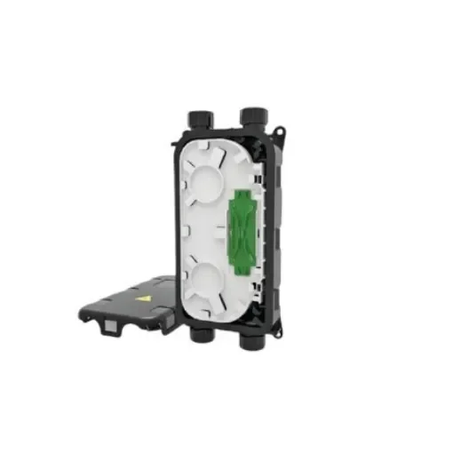 HellermannTyton Connectivity 2 Port LC Single Mode Fibre Optic Patch Panel With 2 Ports Populated - CCPXX-X1X1XX2LP004/BK product image