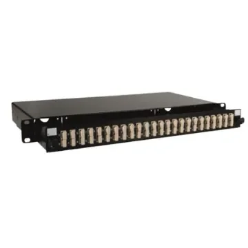 HellermannTyton Connectivity 48 Port SC Multimode Fibre Optic Patch Panel With 48 Ports Populated - FBPDBKL-SCMMDX-24VF1 product image