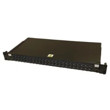 HellermannTyton Connectivity 48 Port SC Single Mode Fibre Optic Patch Panel With 48 Ports Populated - FBPDBKL-SCSMDX-24VF1 product image