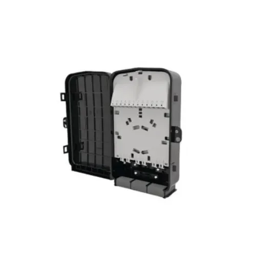 HellermannTyton Connectivity 12 Port Single Mode Fibre Optic Patch Panel With 0 Ports Populated - FFE12-03LCXXXX1/BK product image